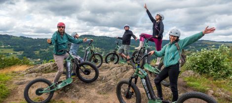 Aperçu de  GREEN MOJO - BALADE EN TROTTINETTE ÉLECTRIQUE DE MONTAGNE