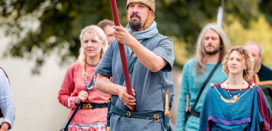 Aperçu de JEP - CAMPEMENT ORDALIES : RECONSTITUTION HISTORIQUE DES PEUPLES GERMANIQUES À LA COUR D'ATTILA