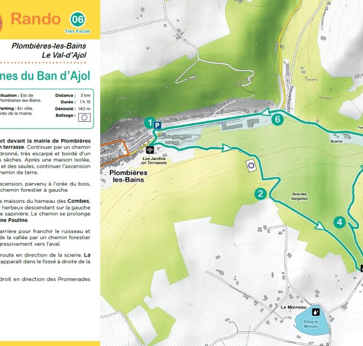 Aperçu de RANDONNÉE - LES FONTAINES DU BAN D'AJOL