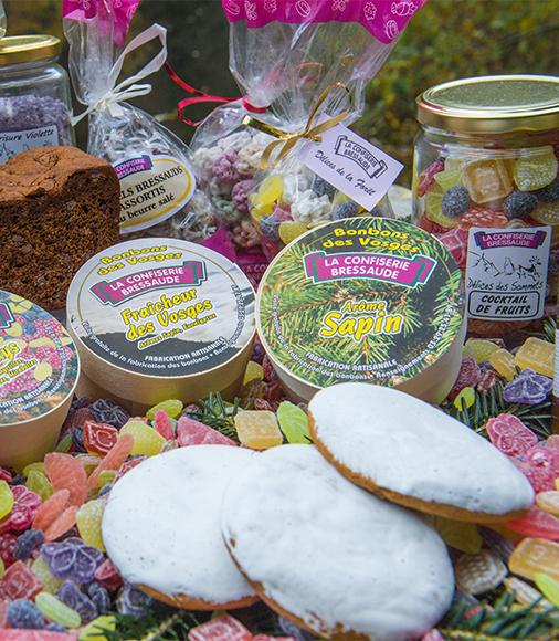 Bonbons des Vosges fruit de pays LA CONFISERIE BRESSAUDE