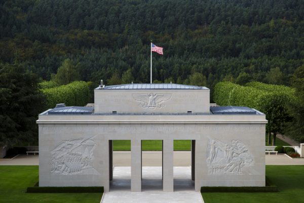 Memorial at the Epinal American Cemetery and Memorial in Epinal, France. (Photo by Warrick Page/ABMC)